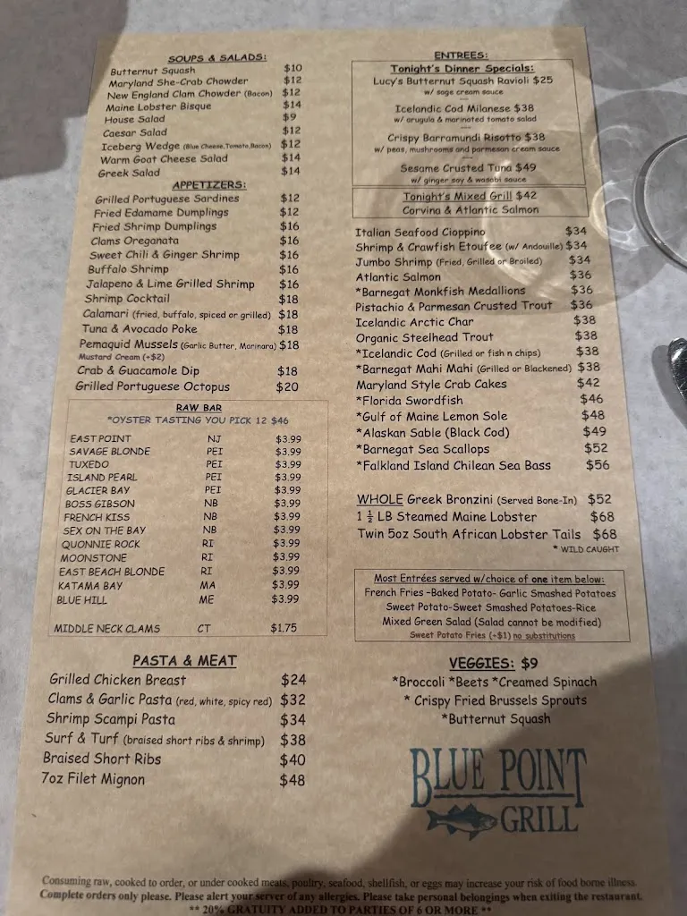 Menu_Blue Point Grill_Princeton, NJ_image_old_3