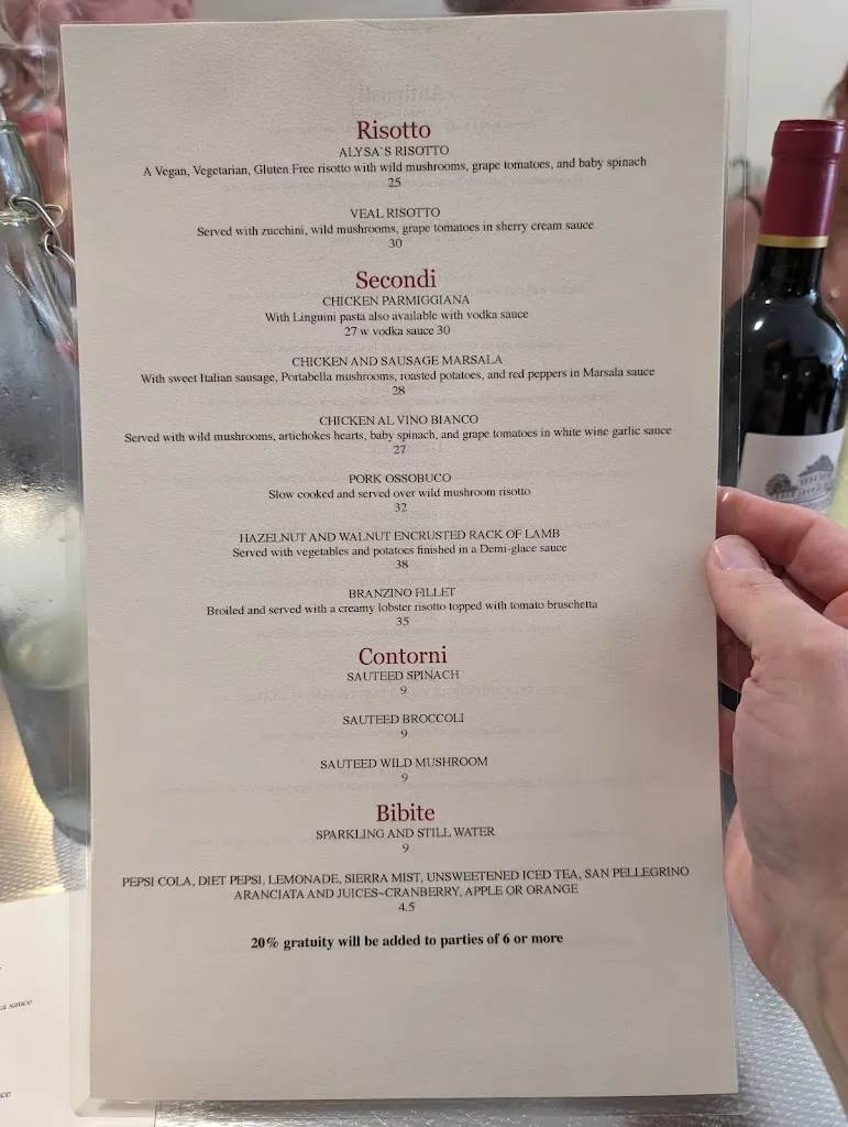 La Mezzaluna restaurant in Princeton, NJ