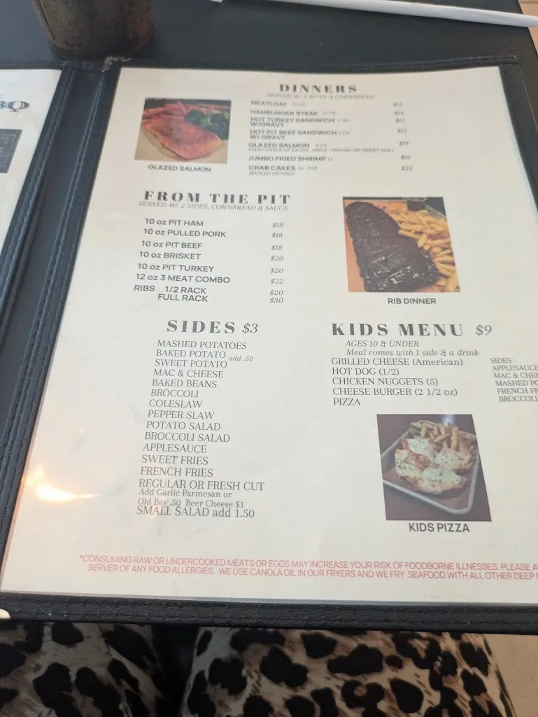 Menu_Bollinger's Restaurant and Uncle Dirtys Brew Works_Thurmont, MD_image_old_2