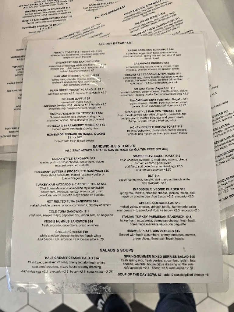 Menu_La Gelatteria_Kensington, MD_image_old_3