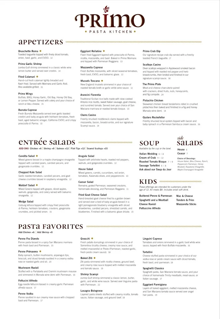Menu_Primo Pasta Kitchen_Pasadena, MD_image_old_1