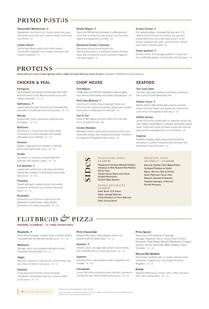 Menu_Primo Pasta Kitchen_Pasadena, MD_image_old_2