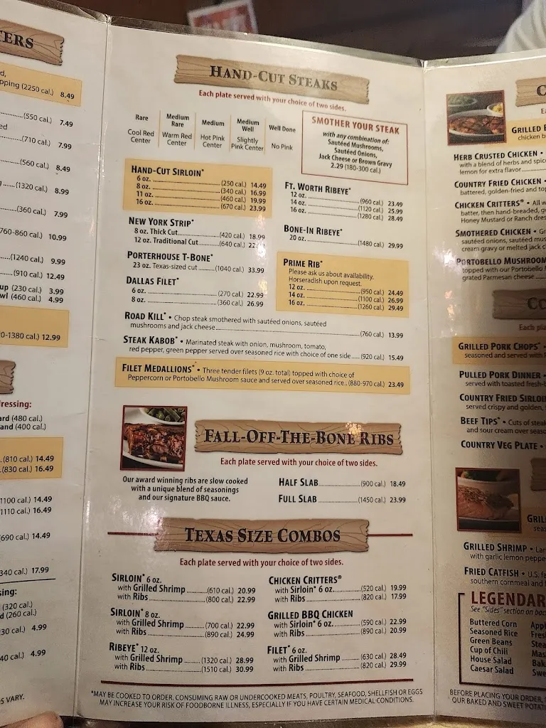 Menu_Texas Roadhouse_Pasadena, MD_image_old_3