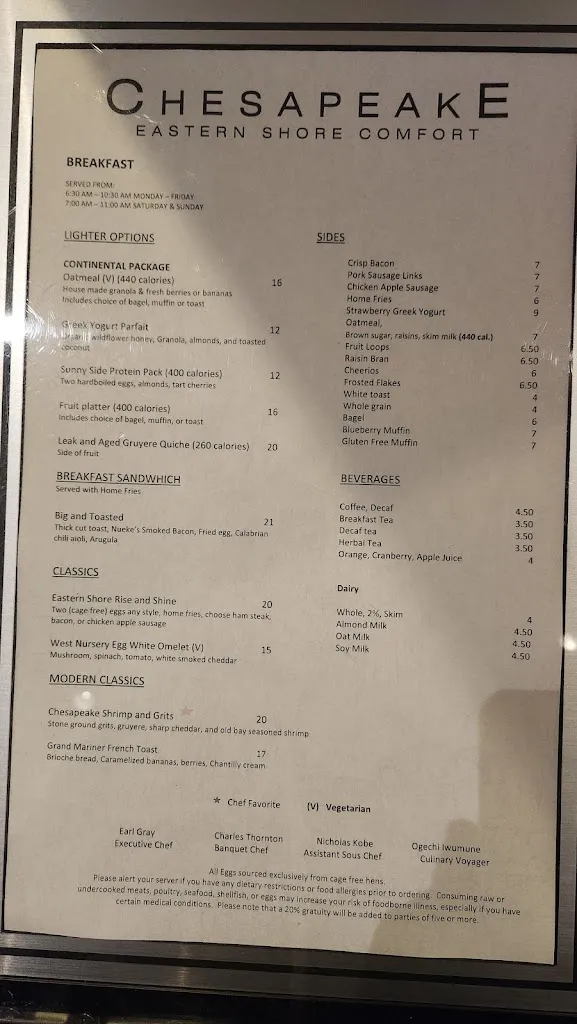 Menu_Chesapeake_Linthicum Heights, MD_image_old_3
