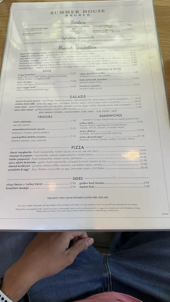 Menu_Summer House Santa Monica_North Bethesda, MD_image_old_1