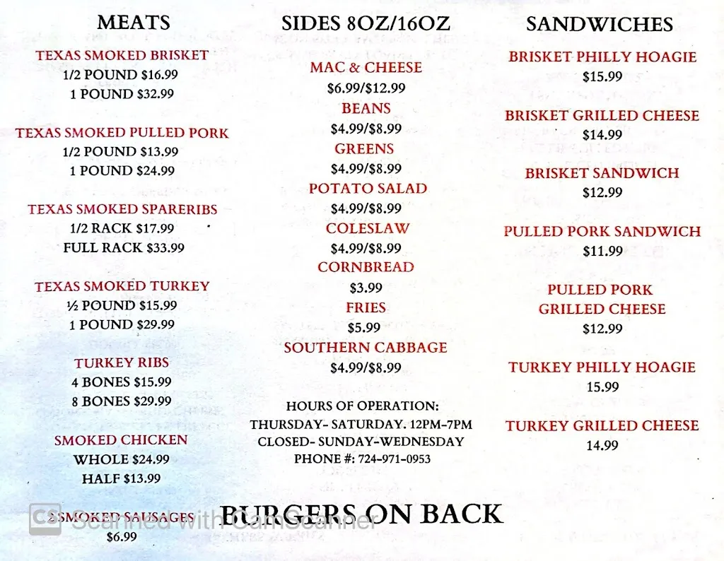 Menu_Tastefully Blessed Smokehouse & Catering_Springdale, PA_image_old_2