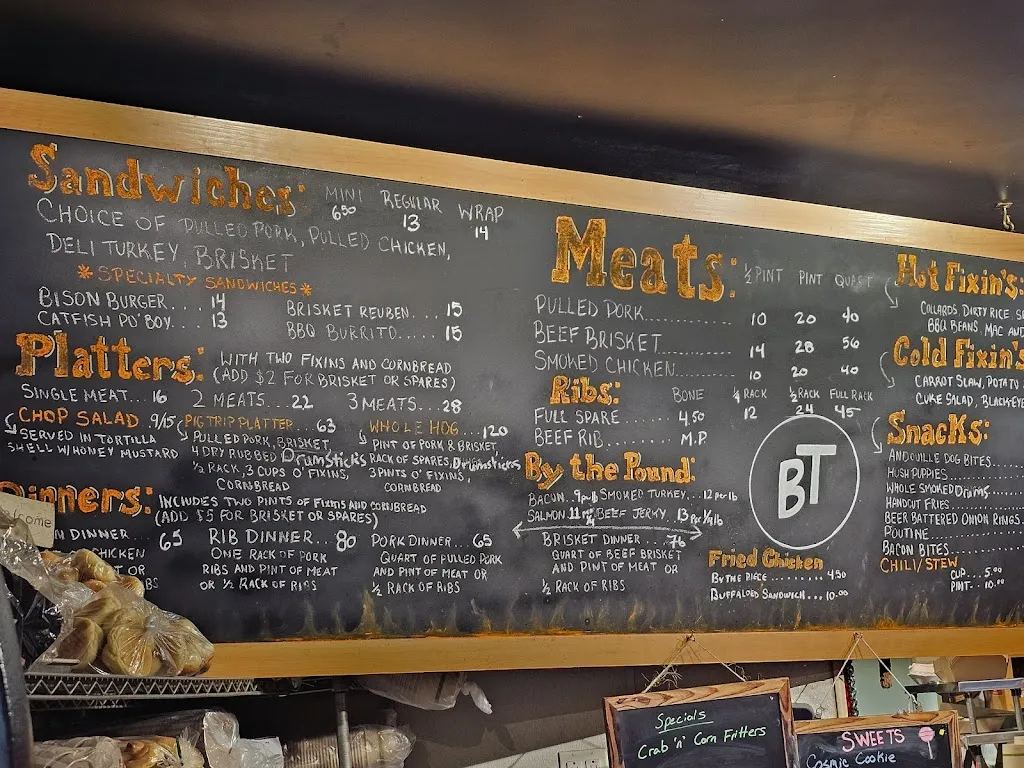 Menu_B.T.'s Smokehouse_Sturbridge, MA_image_old_2