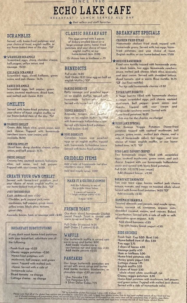 Menu_Echo Lake Cafe_Bigfork, MT_image_old_2