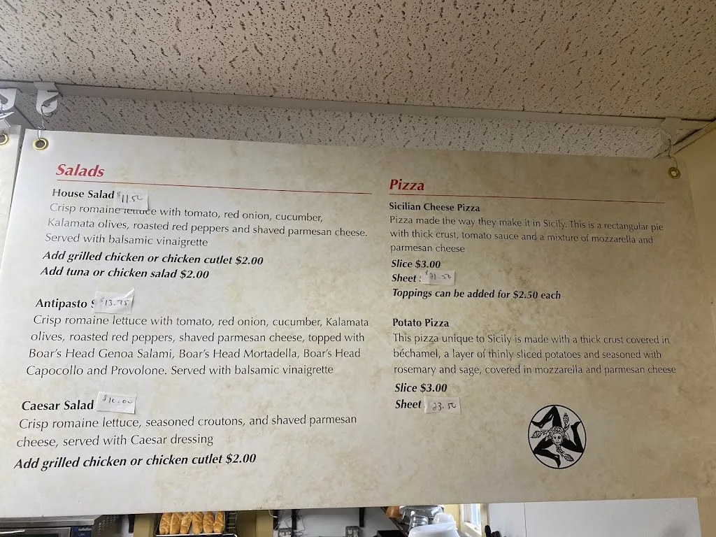 Menu_Santoro's Sicilian Trattoria_Dedham, MA_image_old_1