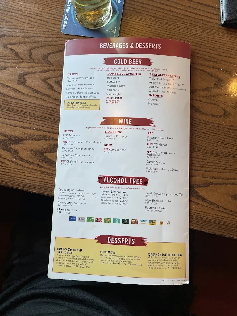Menu_99 Restaurants_Foxborough, MA_image_old_2