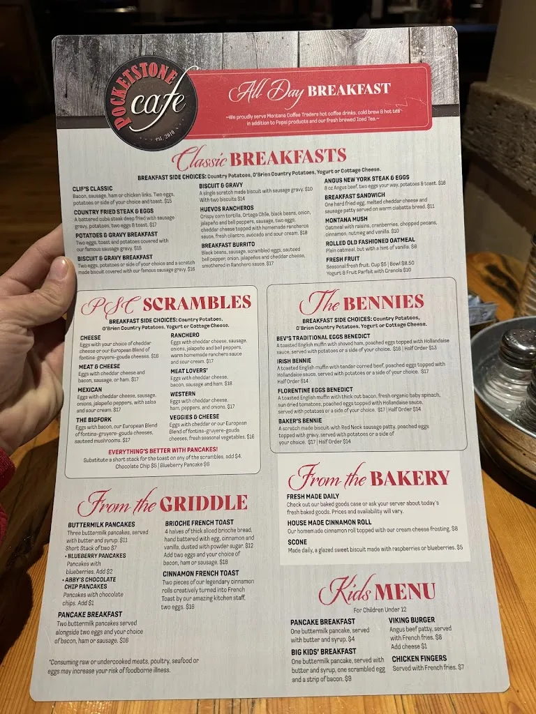 Menu_Pocketstone Cafe_Bigfork, MT_image_old_1