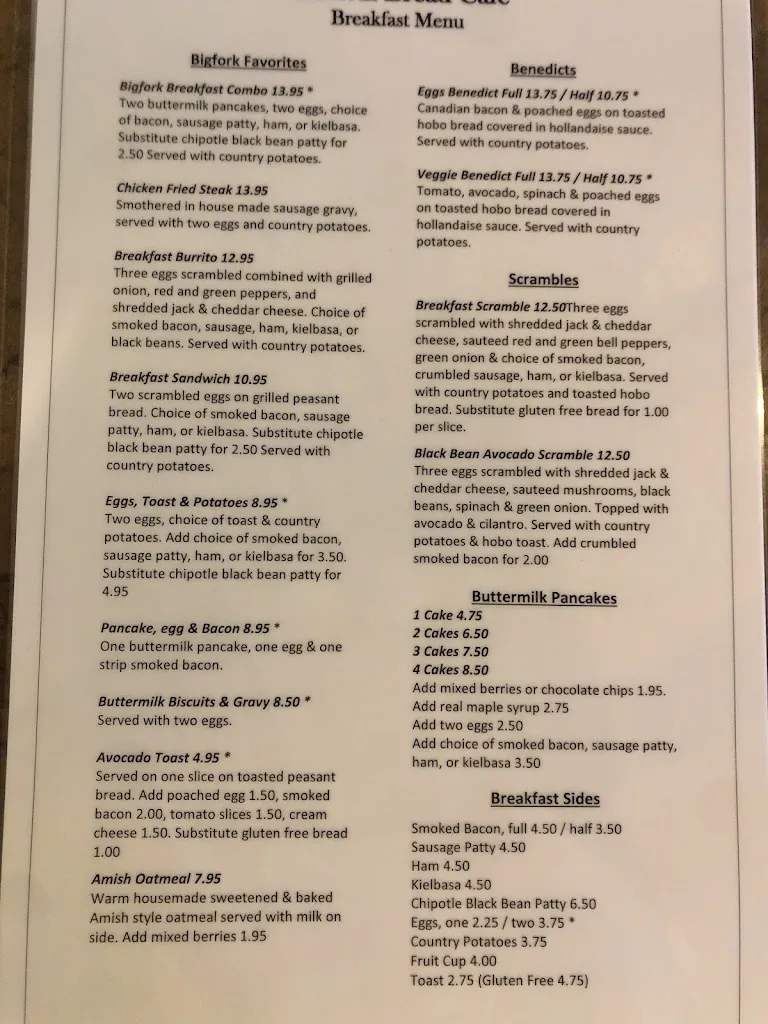 Menu_Grateful Bread Restaurant_Bigfork, MT_image_old_3