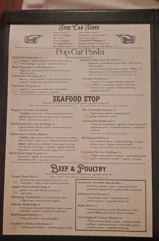 Menu_Steaming Tender Restaurant_Palmer, MA_image_old_1