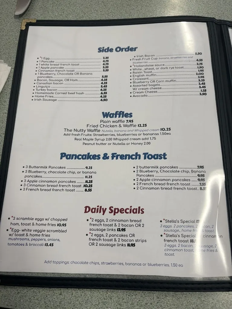Menu_Stella's_Milton, MA_image_old_2