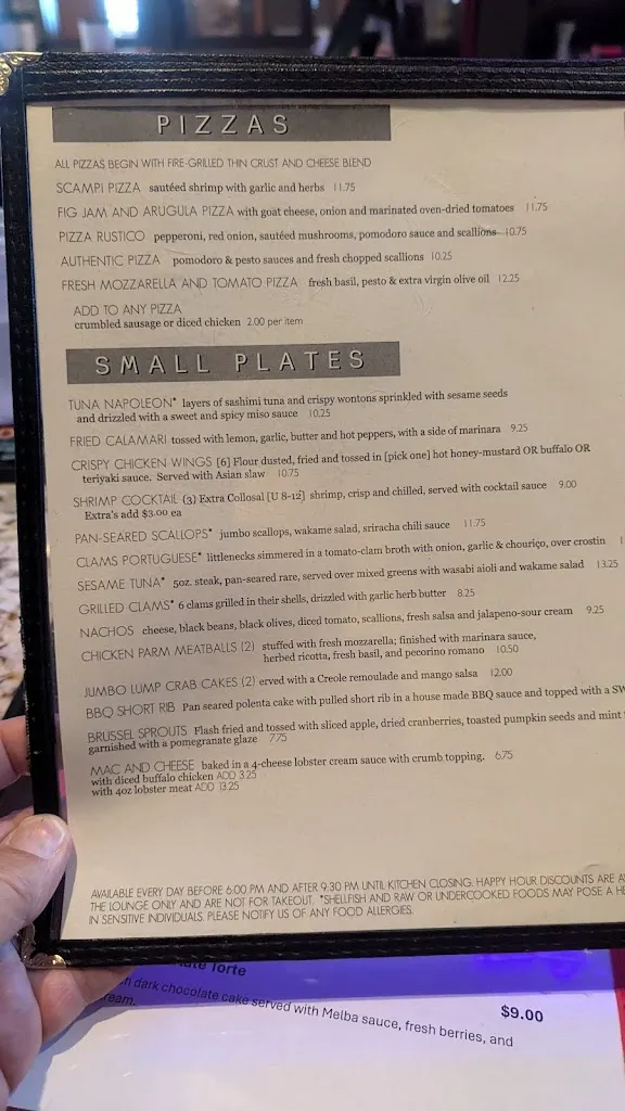 Menu_Chardonnay's Restaurant_Seekonk, MA_image_old_2