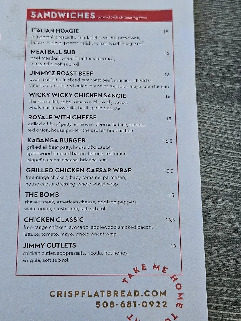 Menu_CRISP_Osterville, MA_image_old_2