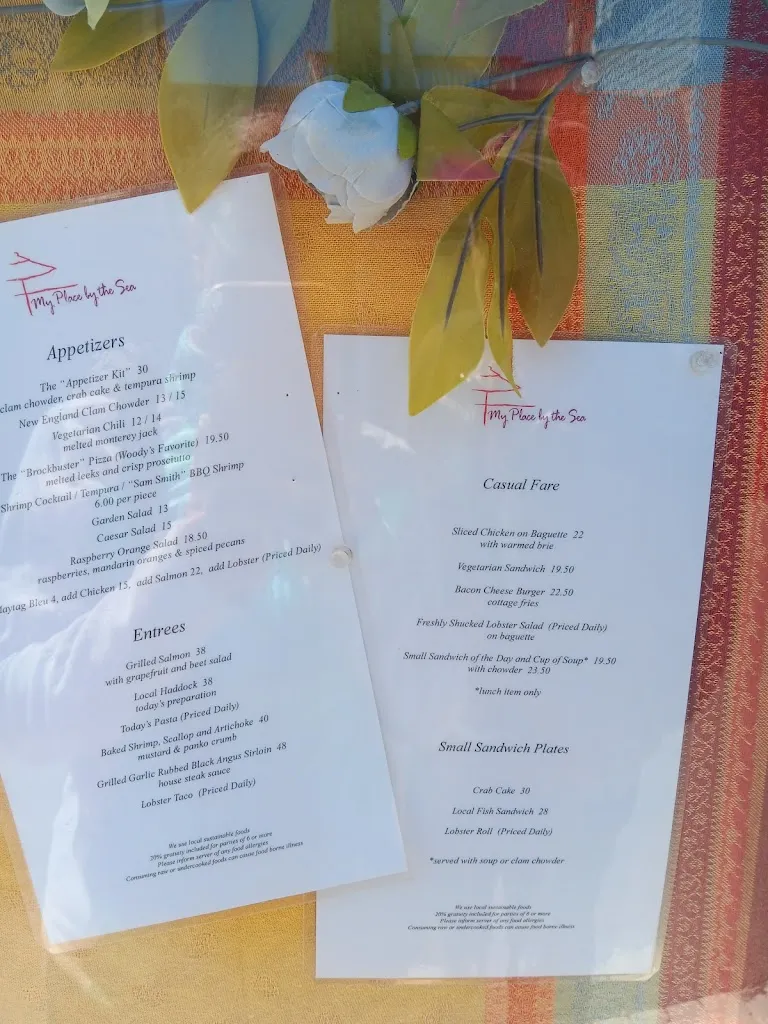 Menu_My Place by the Sea_Rockport, MA_image_old_2