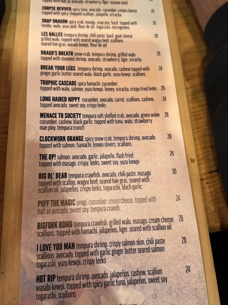 Menu_Saketome_Bigfork, MT_image_old_2