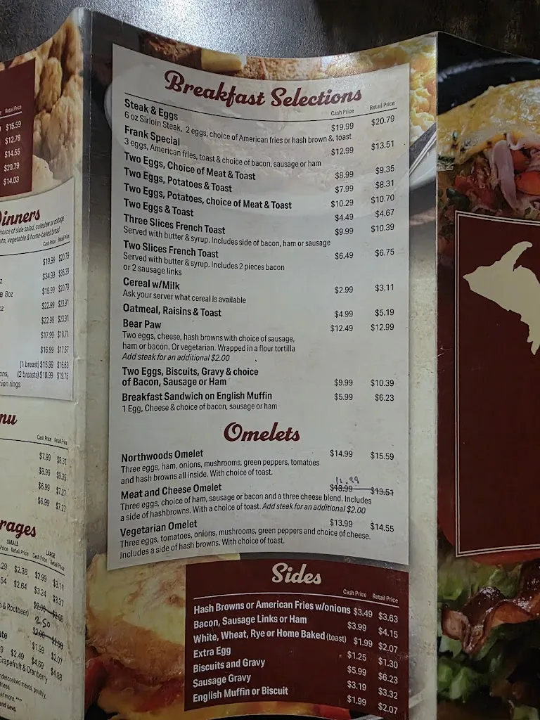 Menu_Bear Trap Inn_Shingleton, MI_image_old_1