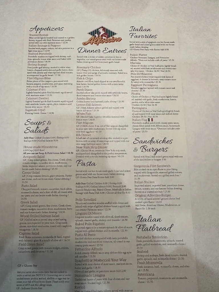 Menu_Alfoccino Italian Restaurant_Auburn Hills, MI_image_old_2