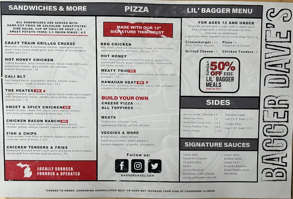 Menu_Bagger Dave's_Berkley, MI_image_old_1