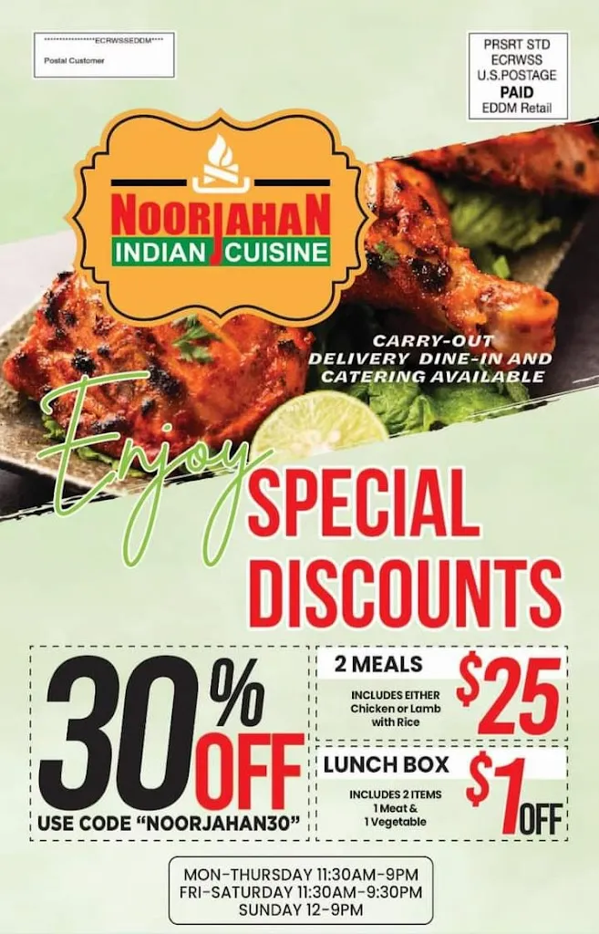 Menu_Noorjahan Indian Cuisine (Berkley)_Berkley, MI_image_old_1