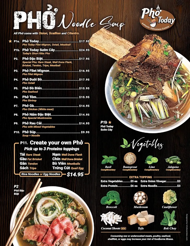Menu_Pho Today_South Plainfield, NJ_image_old_1