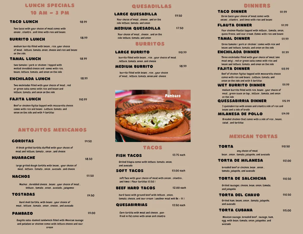 Menu_Taqueria Alma_Center Line, MI_image_old_1