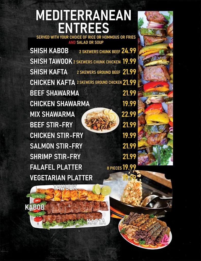 Menu_Eagles's Cafe II_Center Line, MI_image_old_2