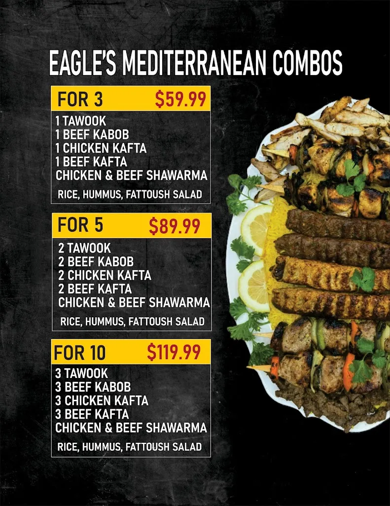 Menu_Eagles's Cafe II_Center Line, MI_image_old_3