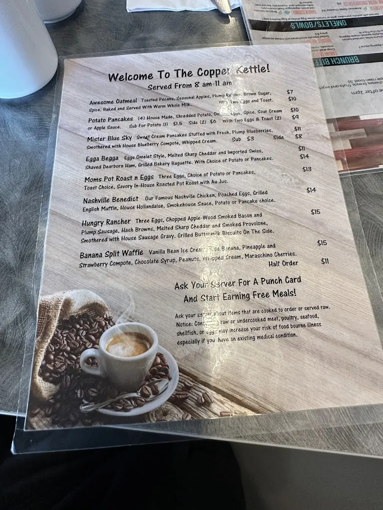 Menu_The Copper Kettle_Clinton Township, MI_image_old_2