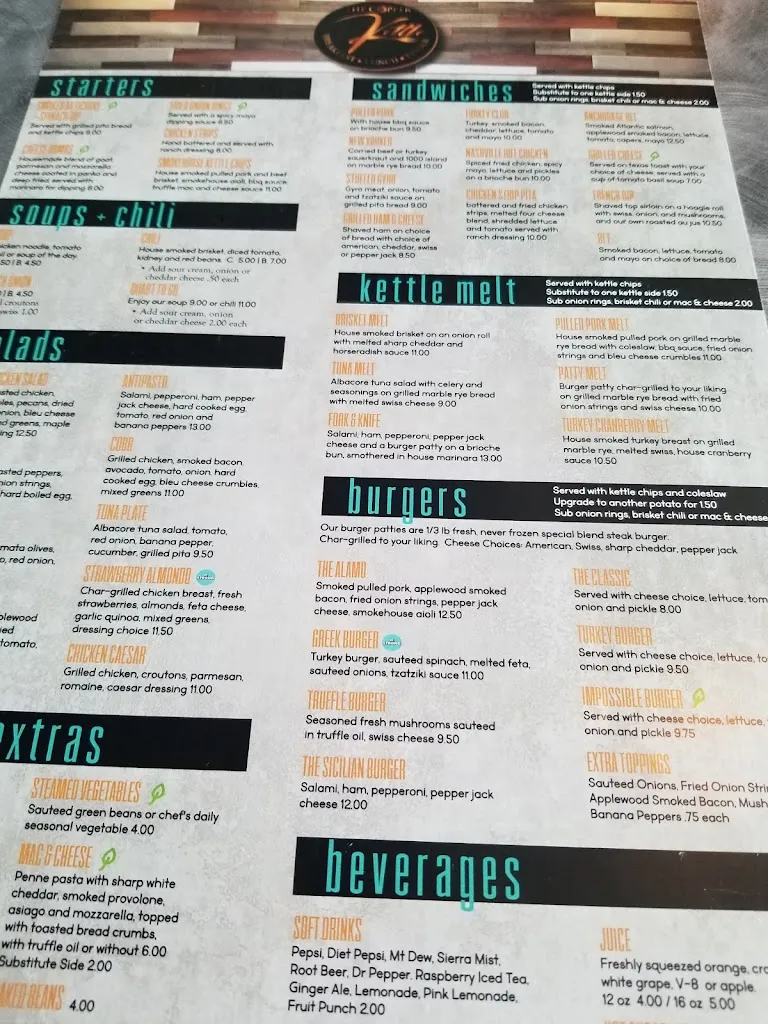 Menu_The Copper Kettle_Clinton Township, MI_image_old_3