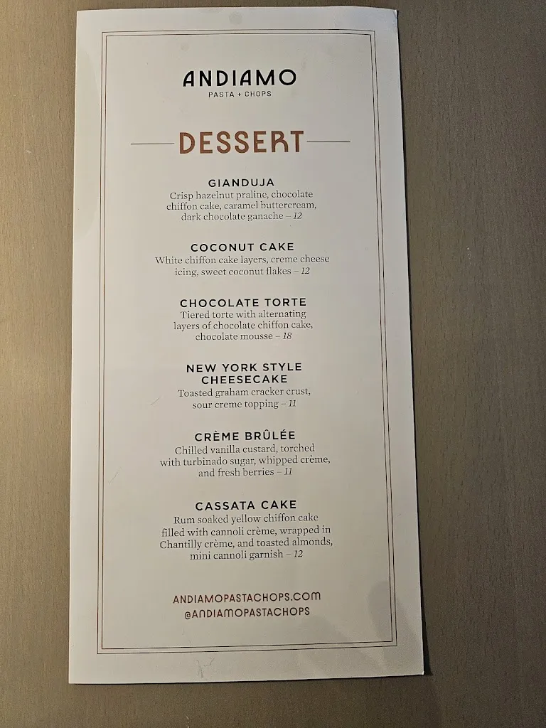 Menu_Andiamo Pasta + Chops_Clinton Township, MI_image_old_1