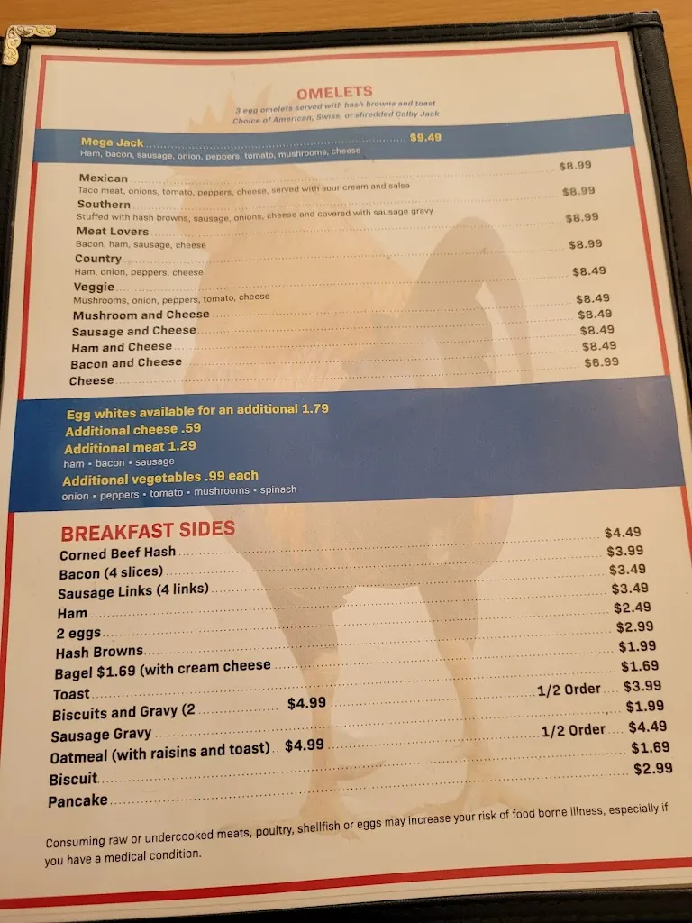 Menu_Camm Café_Croswell, MI_image_old_1