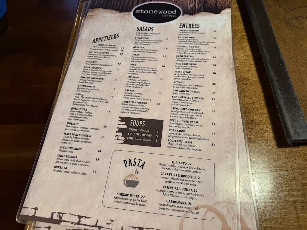 Menu_Stonewood Tavern_Byram Township, NJ_image_old_1
