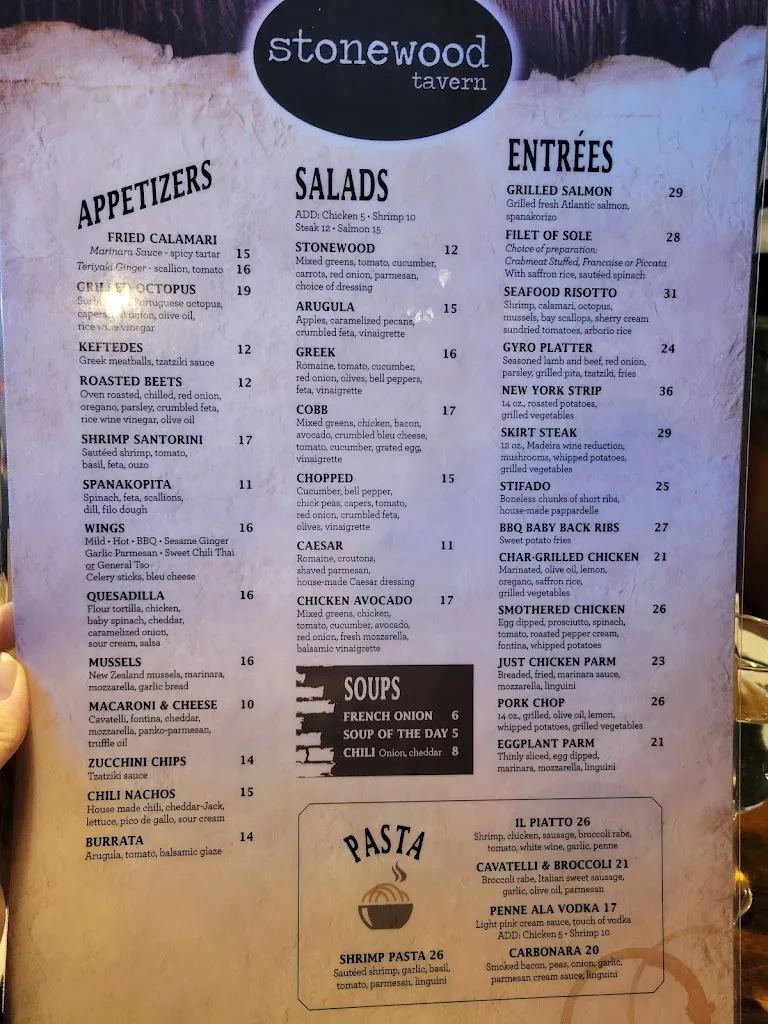 Menu_Stonewood Tavern_Byram Township, NJ_image_old_2