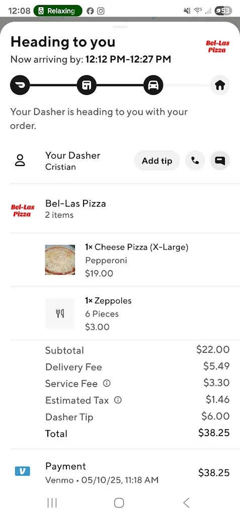 Janine Love_Bel-las Pizza_Stanhope, NJ_reseña