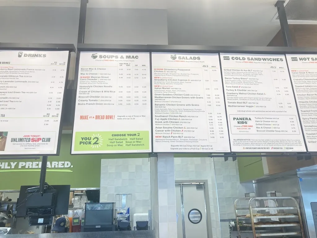 Menu_Panera Bread_Lathrup Village, MI_image_old_3