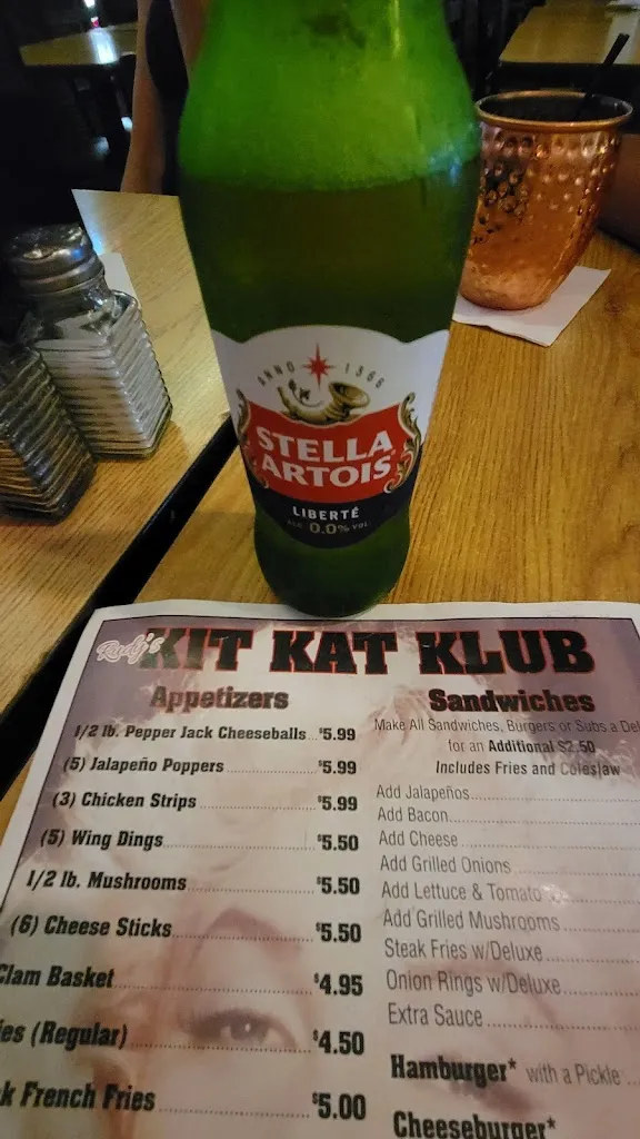 Menu_Rudy's Kit Kat Klub_Macomb, MI_image_old_1