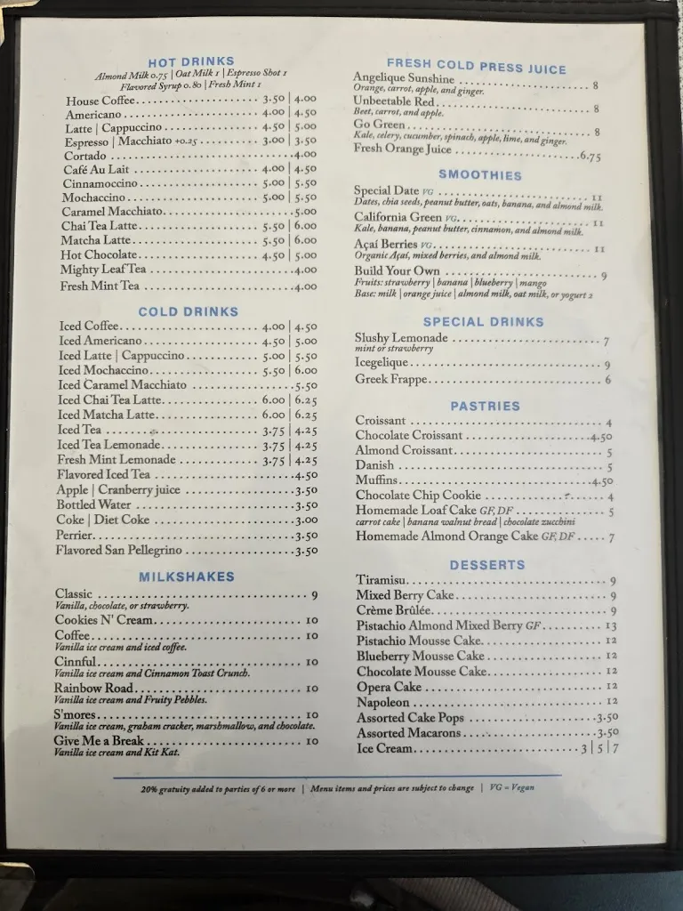 Menu_Cafe Angelique_Tenafly, NJ_image_old_1