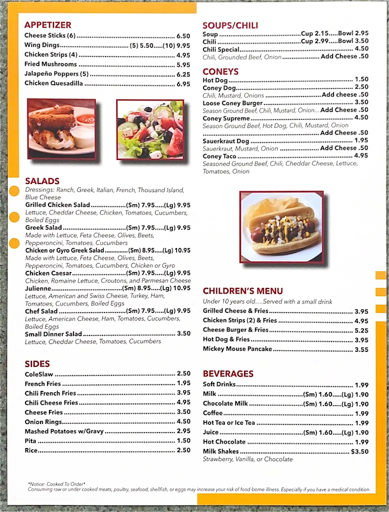 Menu_Oakwood Coney & Grill_Melvindale, MI_image_old_1