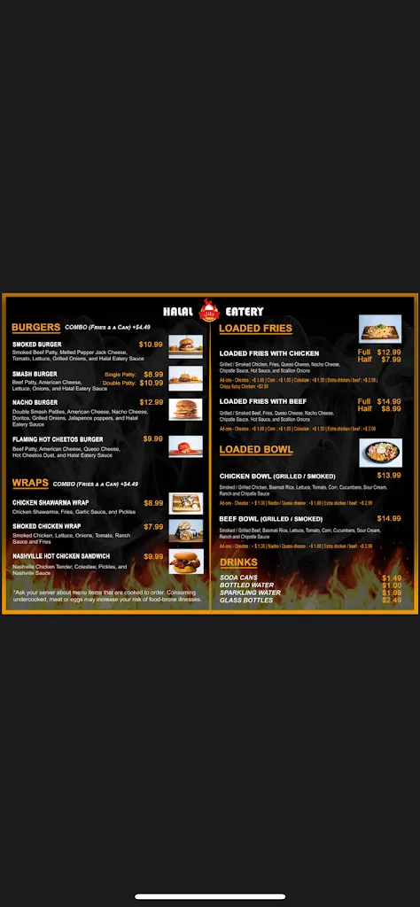 Menu_Halal Eatery_Melvindale, MI_image_old_1