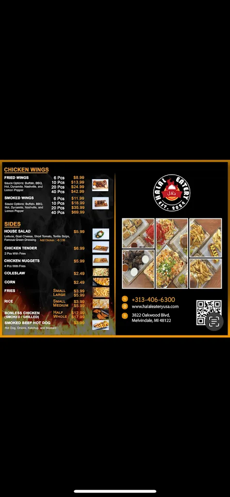 Menu_Halal Eatery_Melvindale, MI_image_old_2