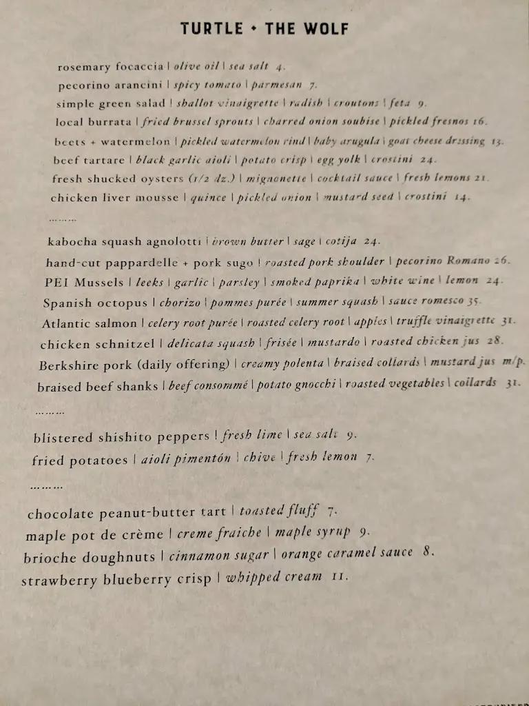 Menu_Turtle + the Wolf_Upper Montclair, NJ_image_old_1