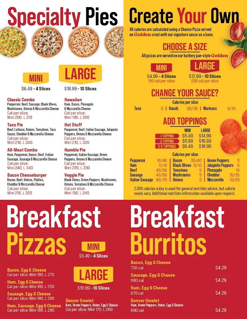 Menu_Godfather's Pizza Express_Wakefield, MI_image_old_1