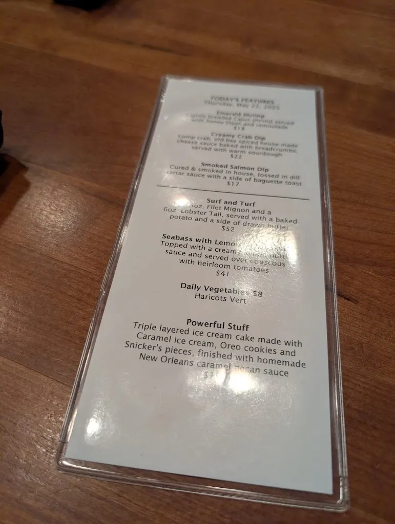 Menu_J. Alexander's Restaurant_Troy, MI_image_old_2