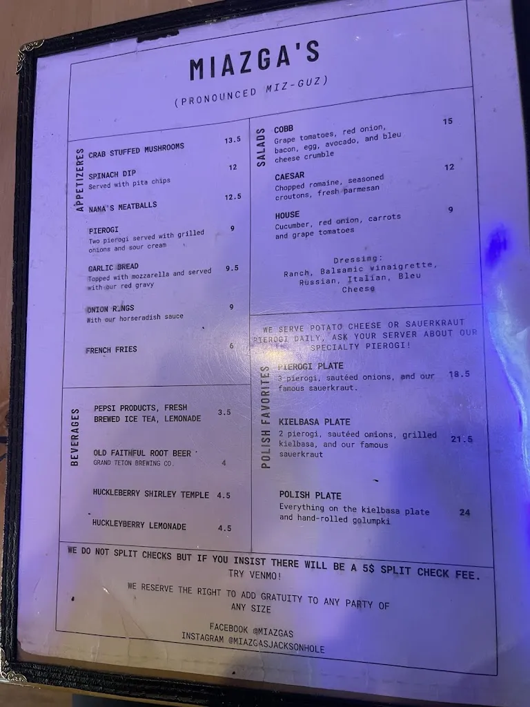 Menu_Miazga's_Jackson, WY_image_old_1