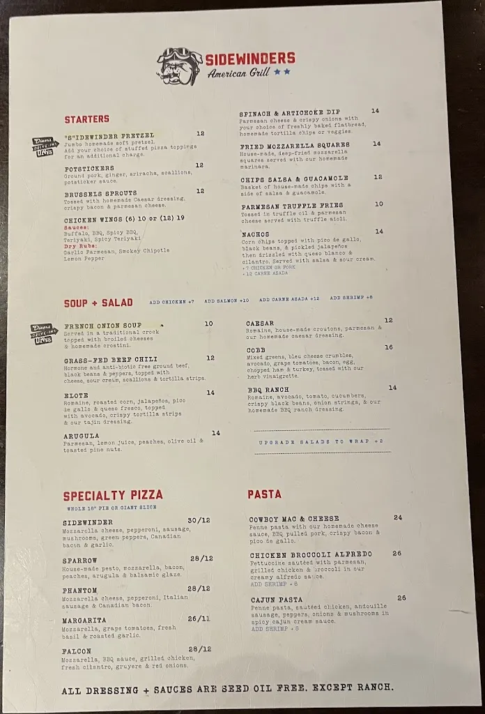 Menu_Sidewinders American Grill_Jackson, WY_image_old_2