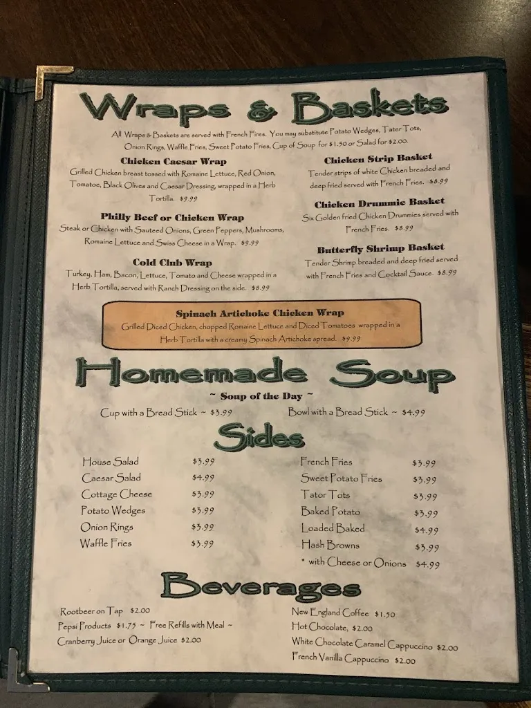 Menu_Trobec's Bar & Grill_St Stephen, MN_image_old_1