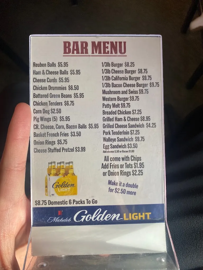 Menu_Willard's Saloon & Eatery_Backus, MN_image_old_2